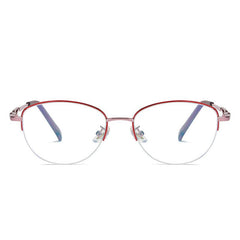 Metal Full Frame Reading Glasses 1pc 1.0-4.0 Strength
