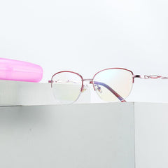 Metal Full Frame Reading Glasses 1pc 1.0-4.0 Strength