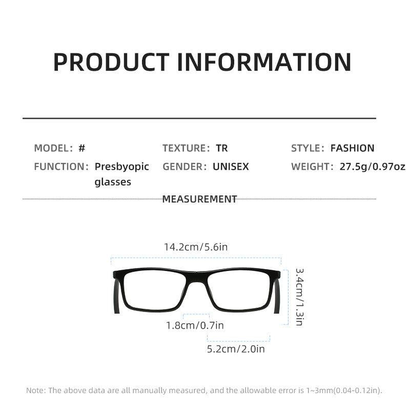Foldable Presbyopia Adjustable Eyeglasses