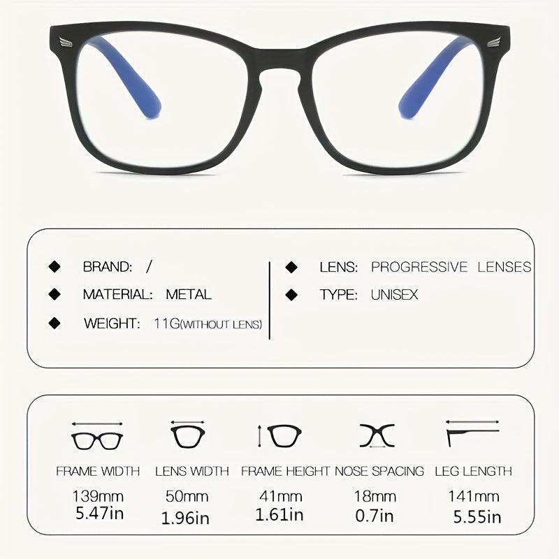 2 Pairs Light Blocking Glasses Men Women Anti Eye Fatigue Anti UV Glare