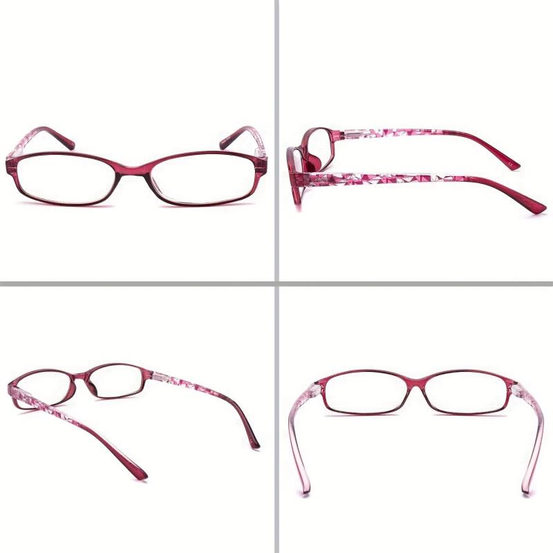 Pattern Print Light Blocking Reading Glasses for Women UV Protection