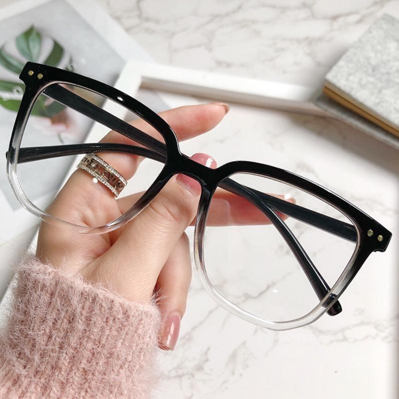 Light Blocking Glasses Unisex Clear Lens Relieve Eye Fatigue UV Glare