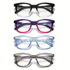 Women's Reading Glasses w/ Light Blocking & Spring Hinge