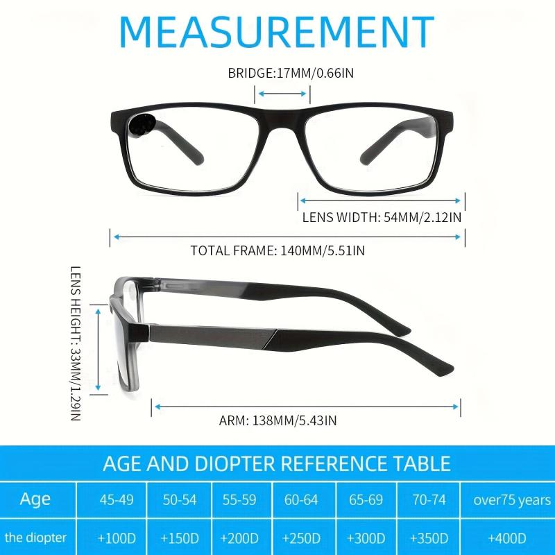 Light Blocking Reading Glasses Computer Gaming Eye Glasses Men Women