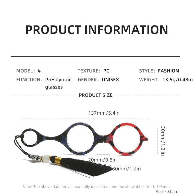 Foldable PC Frame Reading Glasses for Men & Women