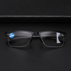 Square Frame Progressive Lens Eyeglasses