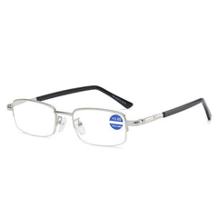 Metal Frame Light Blocking Reading Glasses