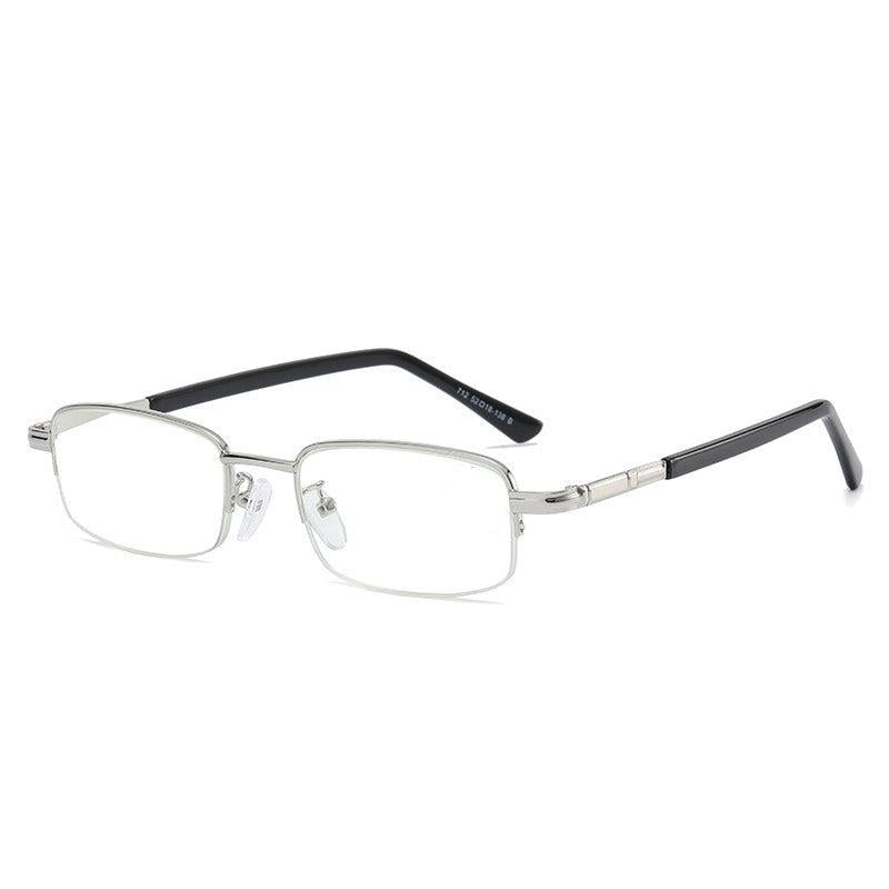Metal Frame Light Blocking Reading Glasses
