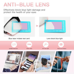 4Pack Light Blocking Glasses Women's Butterfly Frame Computer Readers