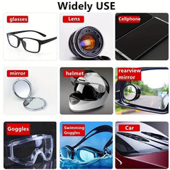 Anti Fog Wipes Glasses Pre moistened Antifog Lens Cloth Defogger Eyeglass Wipe