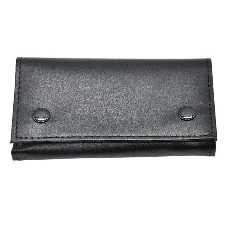 PU Leather Tobacco Pouch Bag Cigarette Rolling Pipe Case Wallet Zipper
