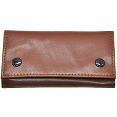 PU Leather Tobacco Pouch Bag Cigarette Rolling Pipe Case Wallet Zipper