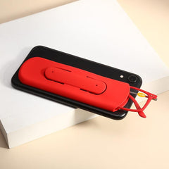 Metal Frame Portable Reading Glasses with Case Sticker