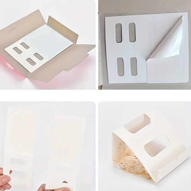 12pcs Sticky Cockroach Stickers Cockroach Traps Home Insect Removal
