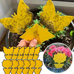 5pcs Sticky Fruit Fly Trap Gnat Yellow Sticky Bug Traps For Fly Pest Insect Trap