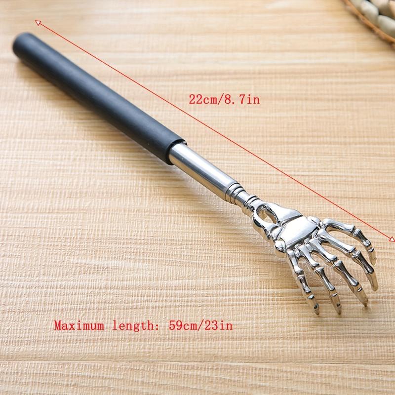 Adjustable Telescopic Back Scratcher Ghost Claw Stainless Steel Massager