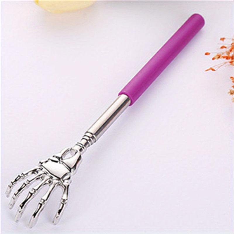 Portable Retractable Stainless Steel Back Scratcher Massager
