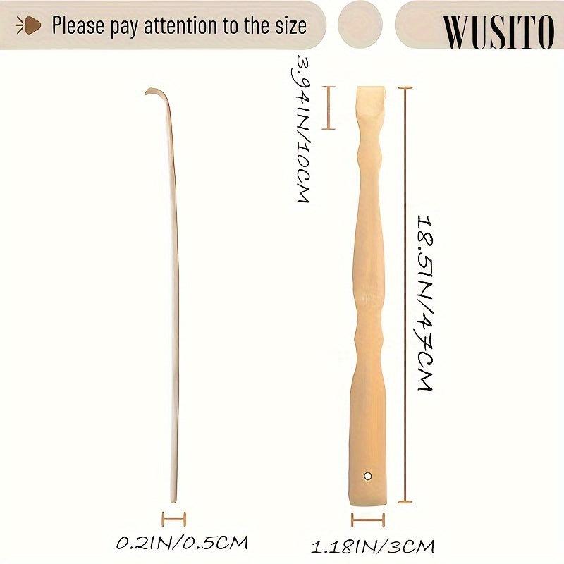 99cm Bamboo Back Scratcher Wooden Long Handle Gift for Men Women Kid