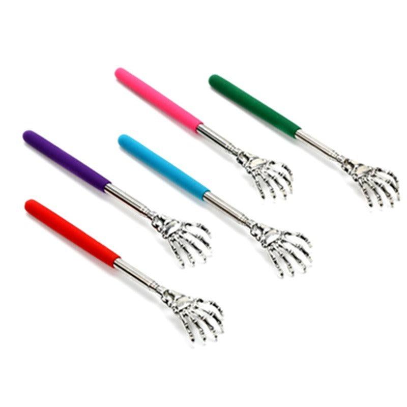 Telescopic Back Scratcher Ghost Hand Stainless Steel Retractable Itchy Scratcher