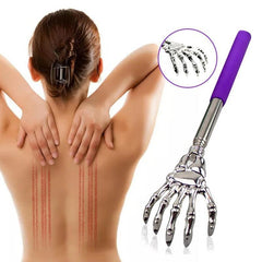 Telescopic Back Scratcher Ghost Hand Stainless Steel Retractable Itchy Scratcher