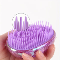 Colorful Hairdressing Comb Massage Comb for Women Manual Head Massager