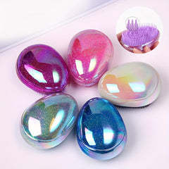 Colorful Hairdressing Comb Massage Comb for Women Manual Head Massager