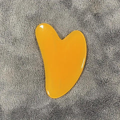 Beeswax Gua Sha Scraping Massage Scraper for Face and Eye Massage