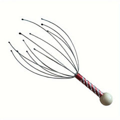 Octopus Head Scratcher Massager Stress Relief Clear Nerves