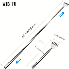 1pc 2pcs Back Scratcher Portable Extendable Metal