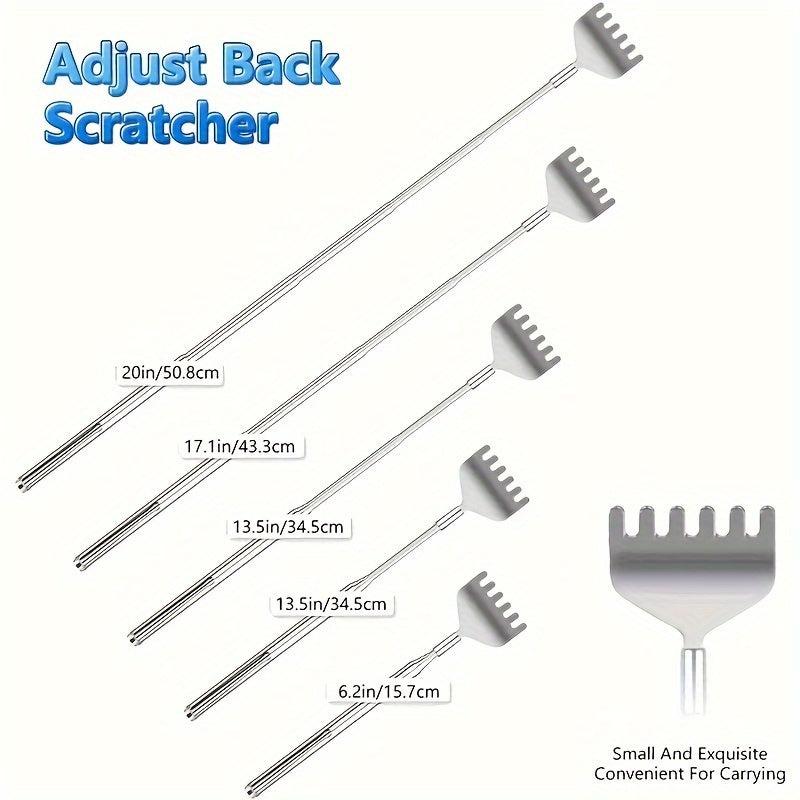 Telescoping Back Scratcher Stainless Steel Rod