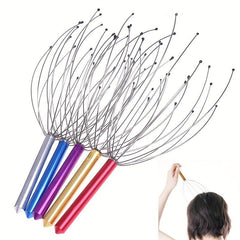 Stainless Steel Head Massager Eight Claw Fish Shape Scalp Massagers