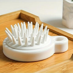 Silicone Head Massage Comb for Scalp Cleansing