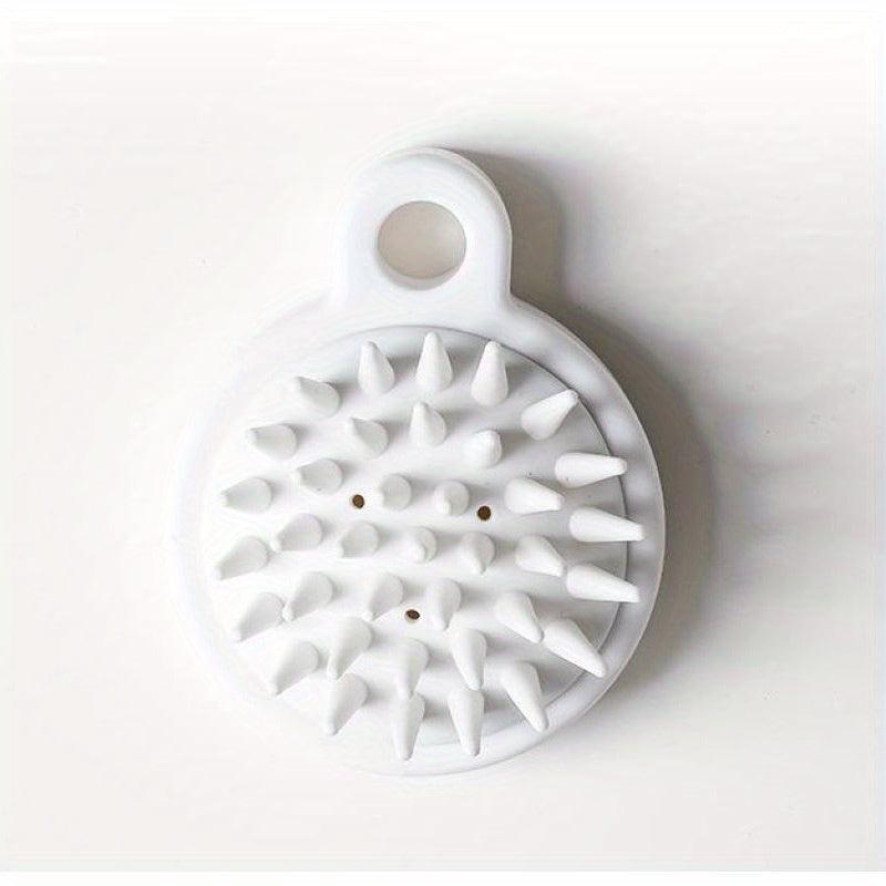Silicone Head Massage Comb for Scalp Cleansing