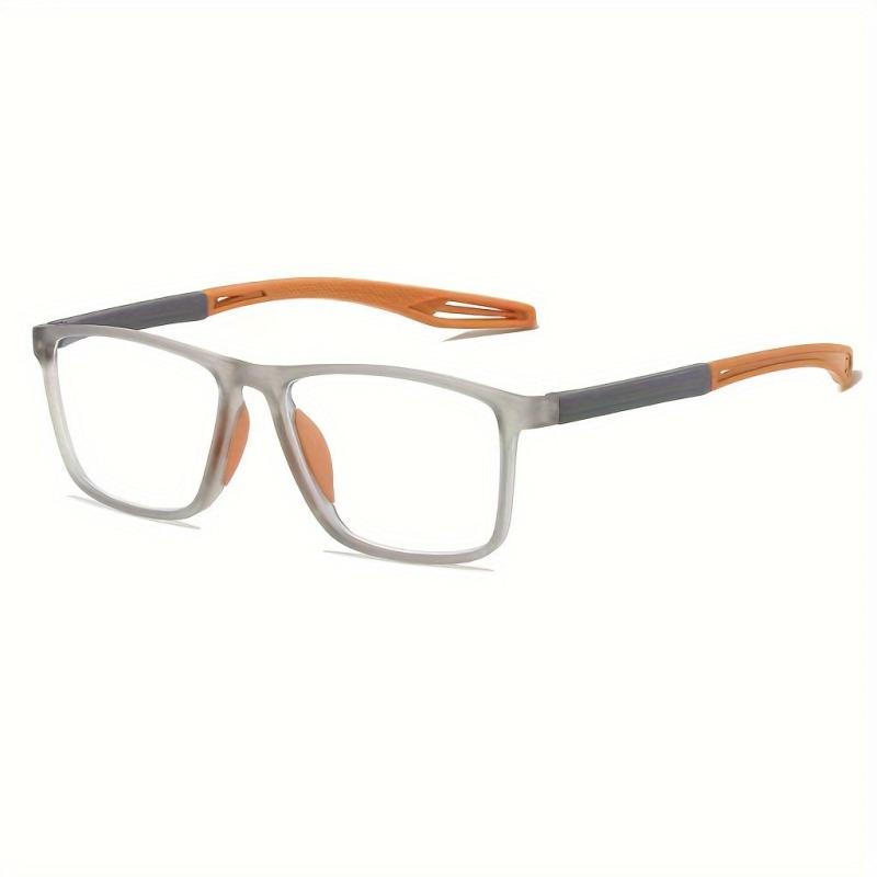 Men's Business Style Reading Glasses Anti Light Presbyopia Glasses