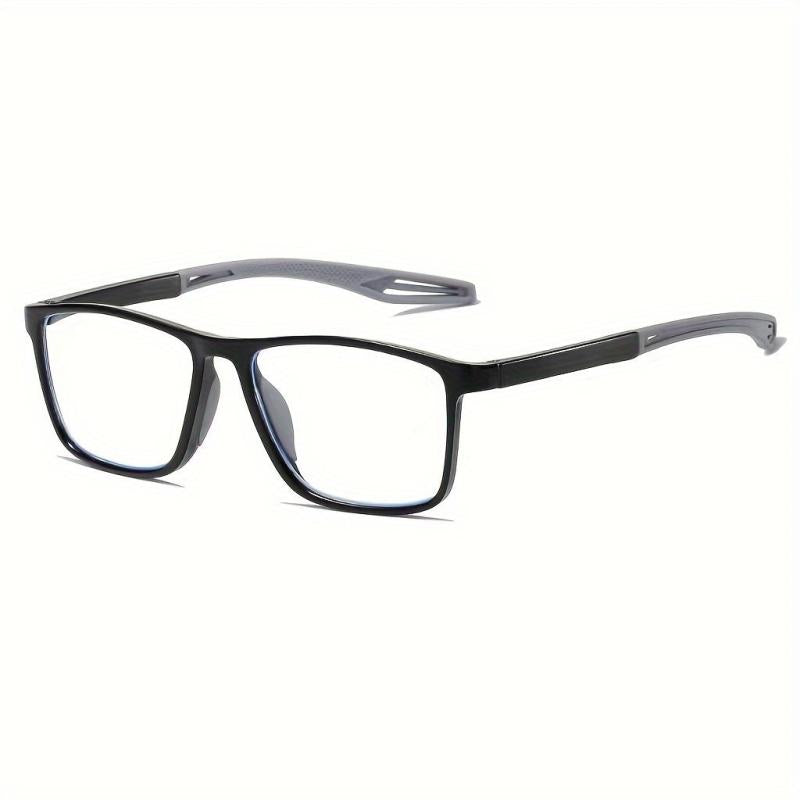 Men's Business Style Reading Glasses Anti Light Presbyopia Glasses