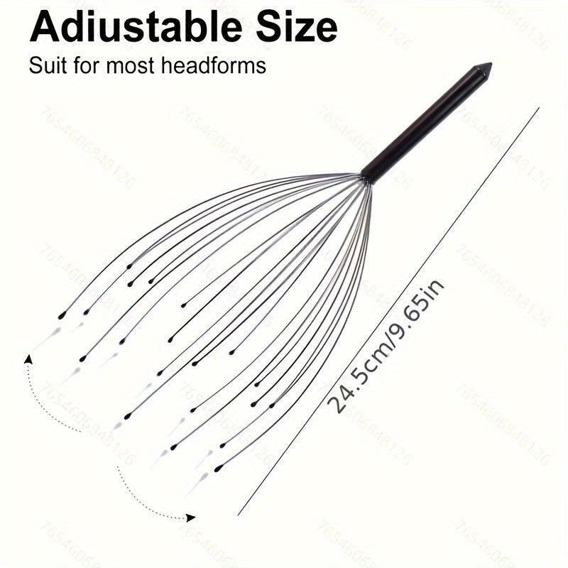 2pcs Head Massager Scratcher Handheld Scalp Massage For Relaxation