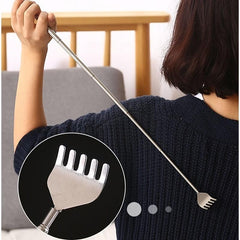 Adjustable Back Scratcher Stainless Steel Portable Extendable Claw Extender