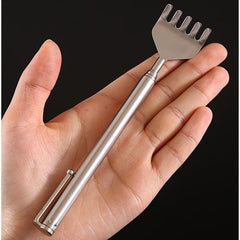 Adjustable Back Scratcher Stainless Steel Portable Extendable Claw Extender