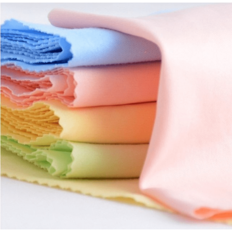 20pcs Chamois Glasses Cleaner Jewelry Care Wipe Cloth Microfiber Cleaning Cloth