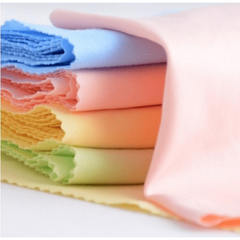20pcs Chamois Glasses Cleaner Jewelry Care Wipe Cloth Microfiber Cleaning Cloth