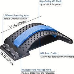 Manual Back Massage Stretcher Neck Massage Pillow Device