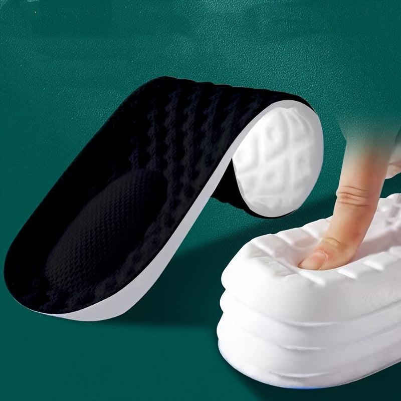 2pcs Sports Insoles Soft Running Shock Absorption Arch Support Inserts