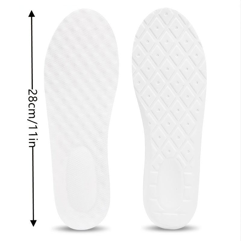 2pcs Sports Insoles Soft Running Shock Absorption Arch Support Inserts