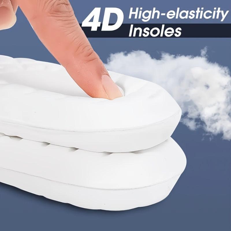 2pcs Sports Insoles Soft Running Shock Absorption Arch Support Inserts