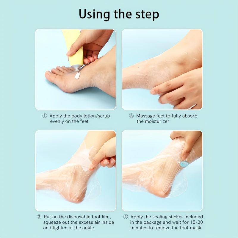 Paraffin Bath Liners 200pcs - Keep Feet Moisturized & Warm