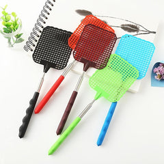 Creative Retractable Plastic Fly Swatter Summer Mosquito Swatter