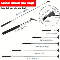 Unisex Retractable Back Scratcher Stainless Steel Pet Scratcher Set