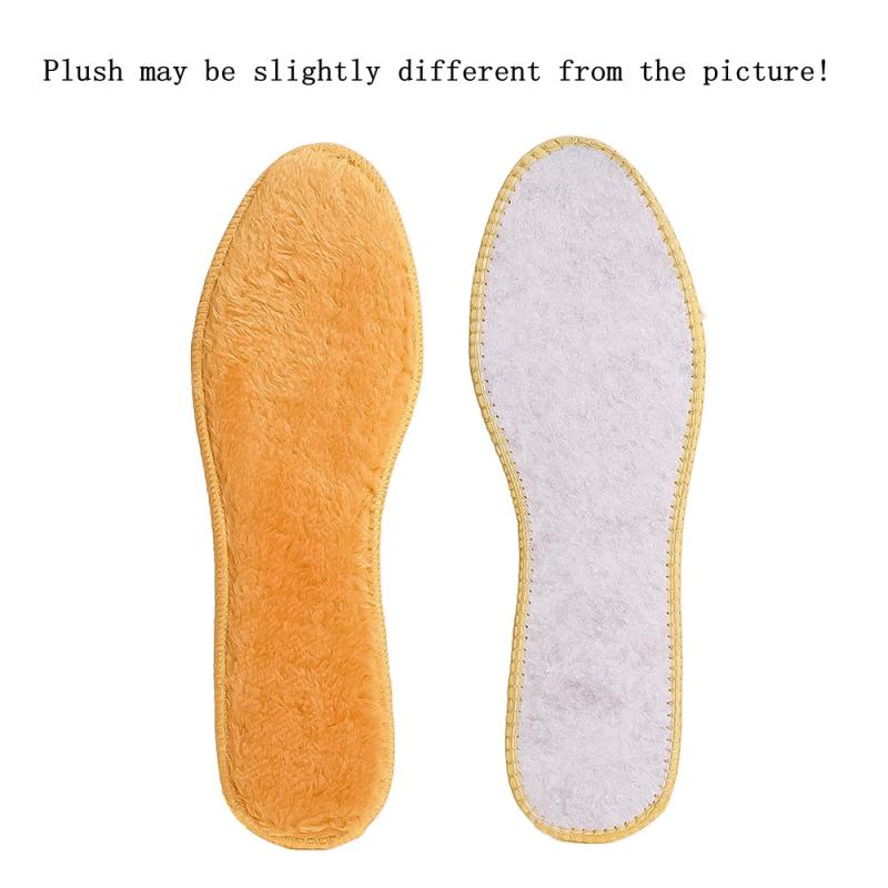 Warm Plush Insoles for Snow Boots Shoes