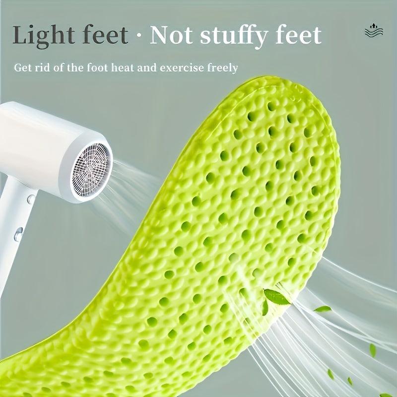 Breathable Deodorizing Insoles for Walking Running Hiking