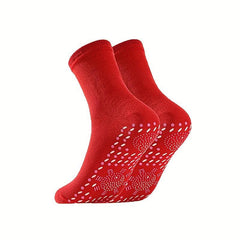 Self-heating Socks Magnetic Therapy Health Hot Compress Non-slip Dots